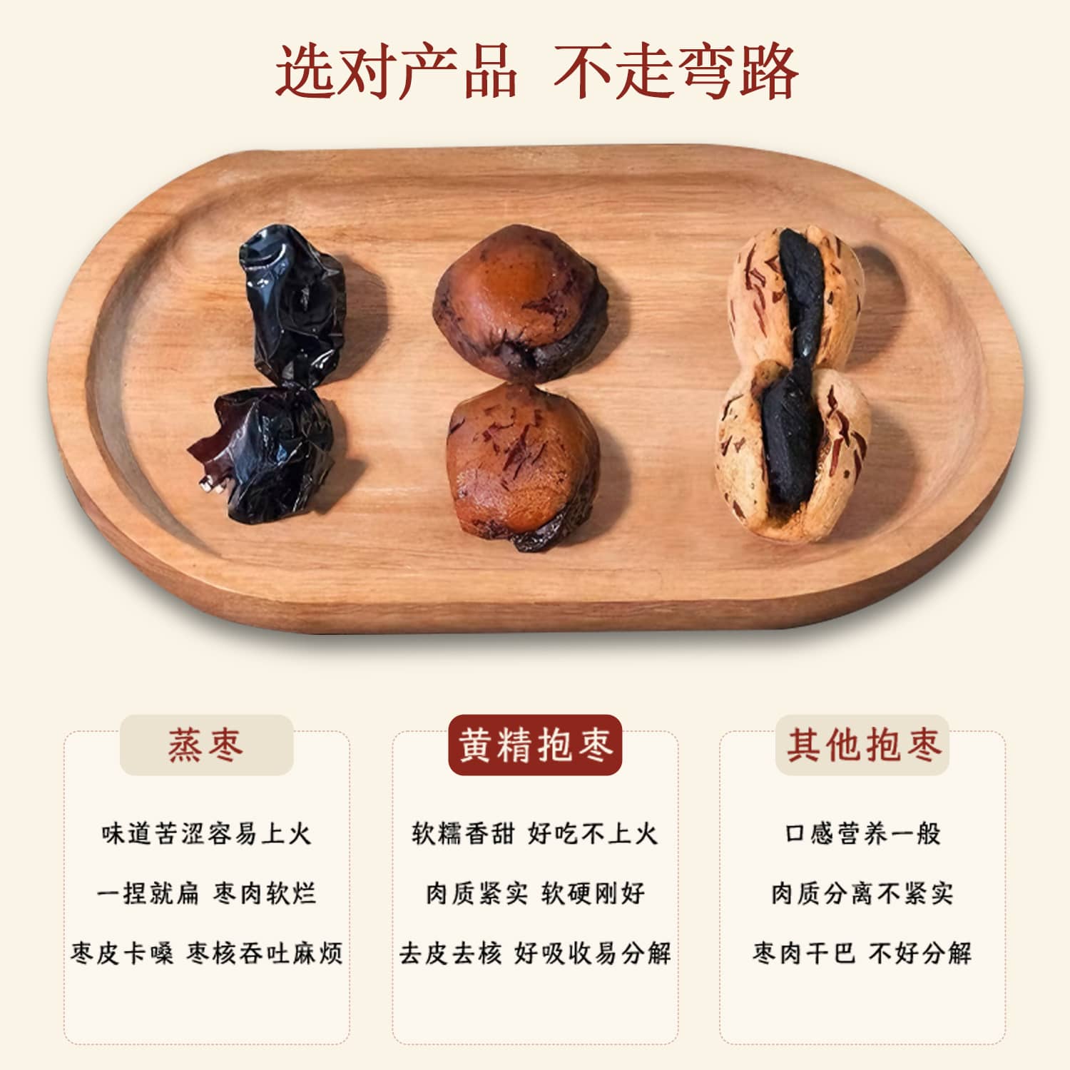 黄精抱富枣细节